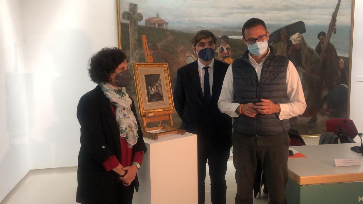 El Bellas Artes ya muestra su nuevo Goya, parte del depósito más importante que ha recibido el museo