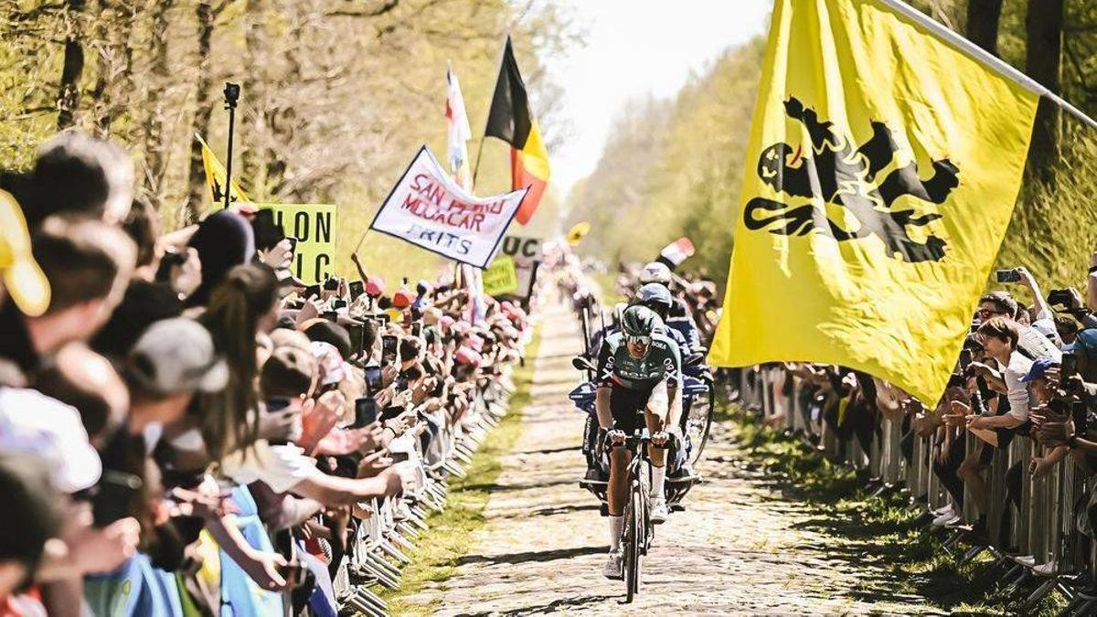 Arenberg, listo para la París-Roubaix