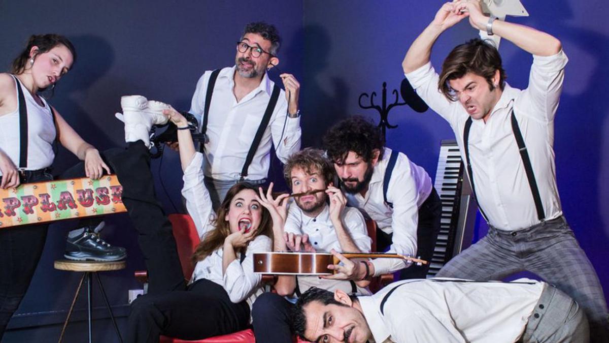 L’espectacle Impro Show es fa a la sala polivalent