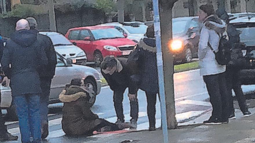 Herida una mujer al ser atropellada en el paso de peatones en Santa ...