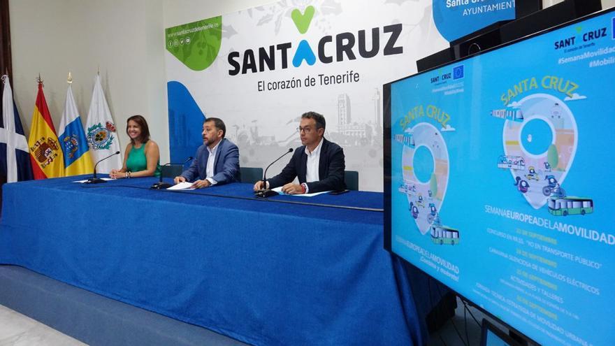 Santa Cruz sorteará tarjetas prepago de Titsa entre los ciudadanos que celebren el Día Mundial Sin Coche