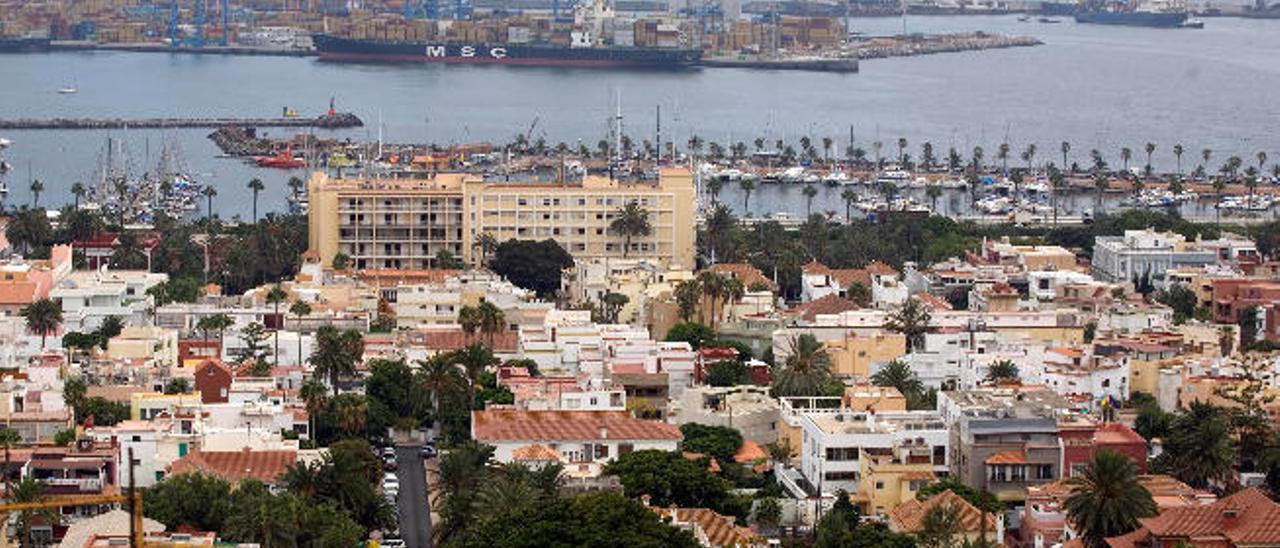 Una vista de Ciudad Jardín.