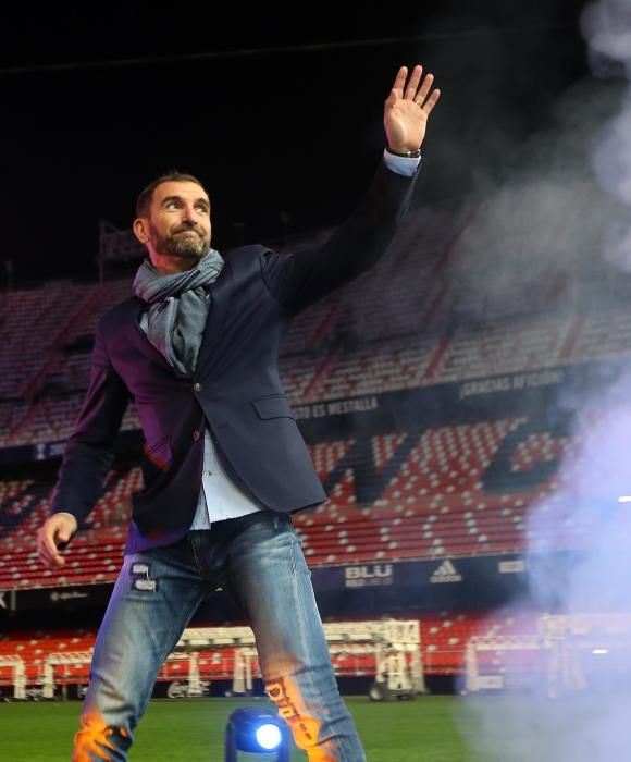 Presentación del partido de Leyendas del VCF