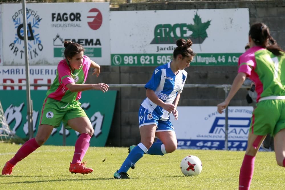 El Dépor femenino golea al Vimenor, sigue de líder