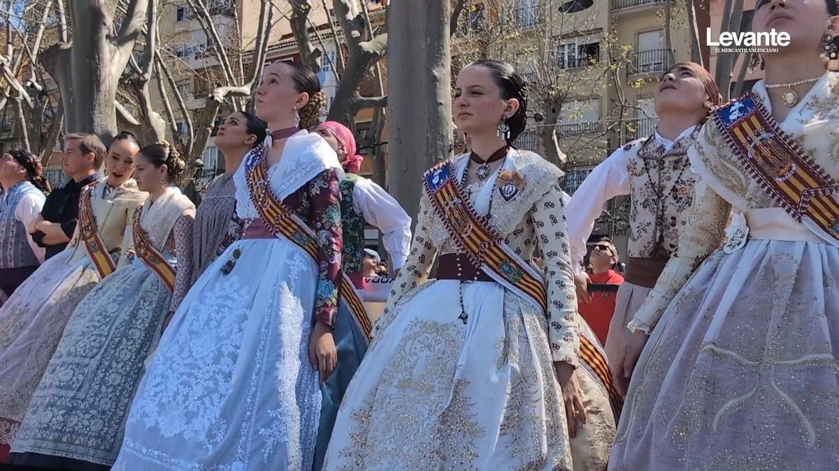Así ha sido la 'mascletà' disparada por Caballer este martes en Xàtiva