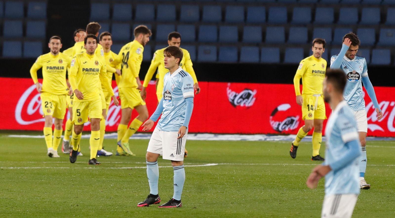 El Celta-Villarreal, en imágenes