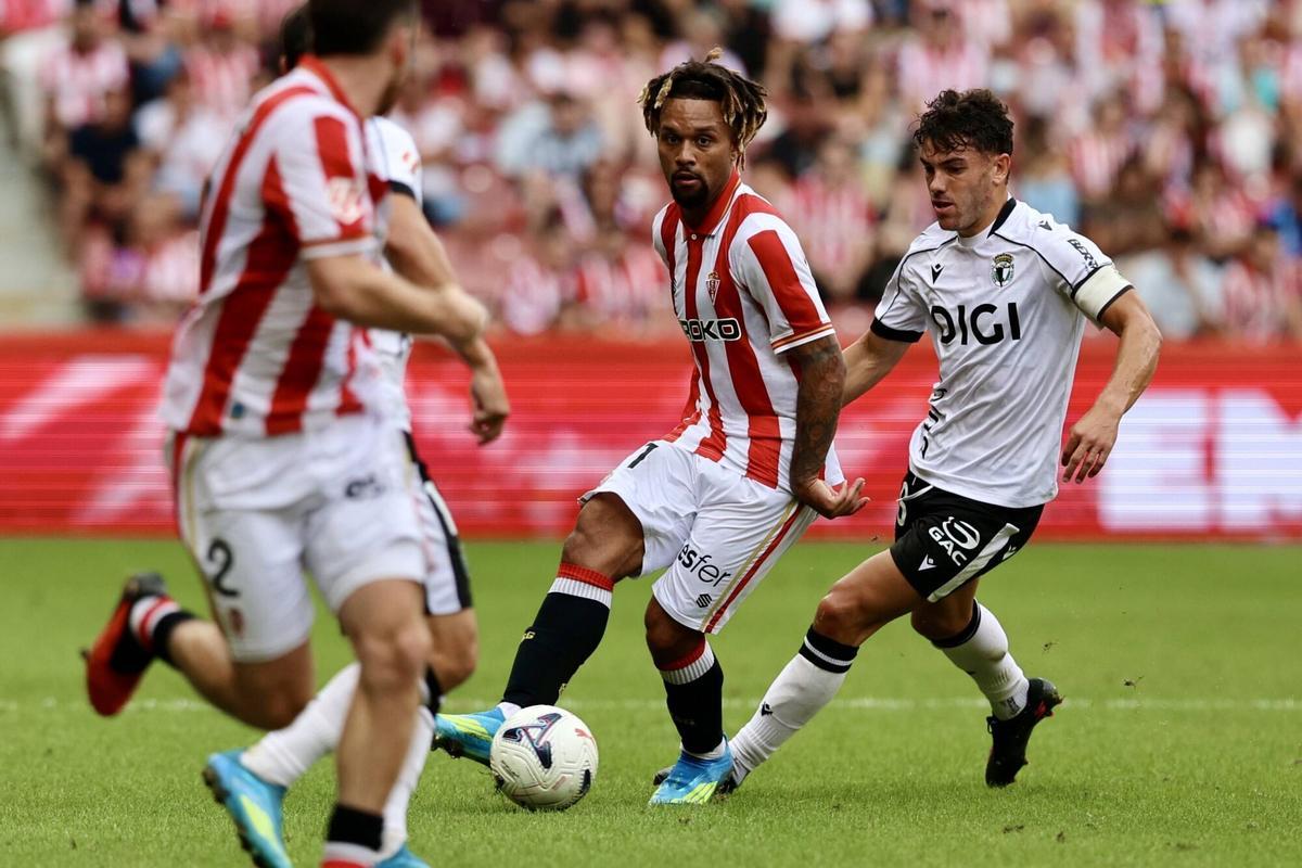 Así fue el partido entre el Sporting y el Burgos Así fue el partido entre el Sporting y el Burgos