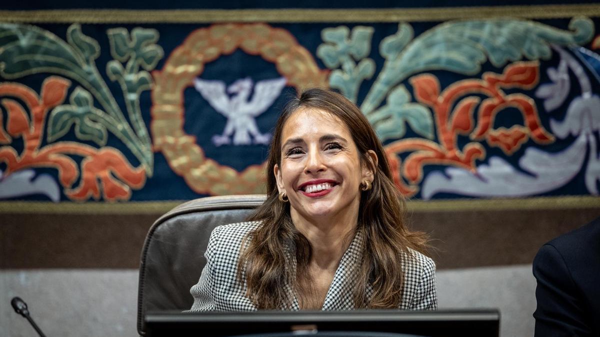 María Navarro Viscasillas, presidenta de las Cortes de Aragón