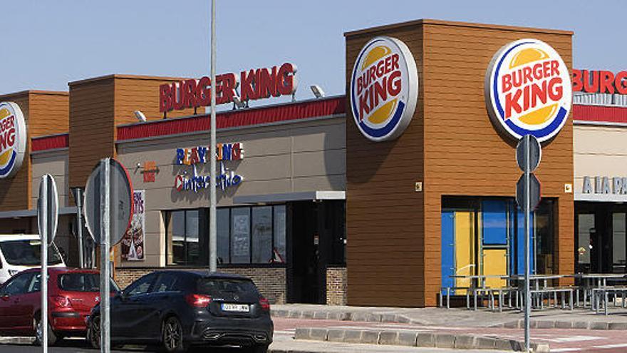 Un restaurante de Burger King.