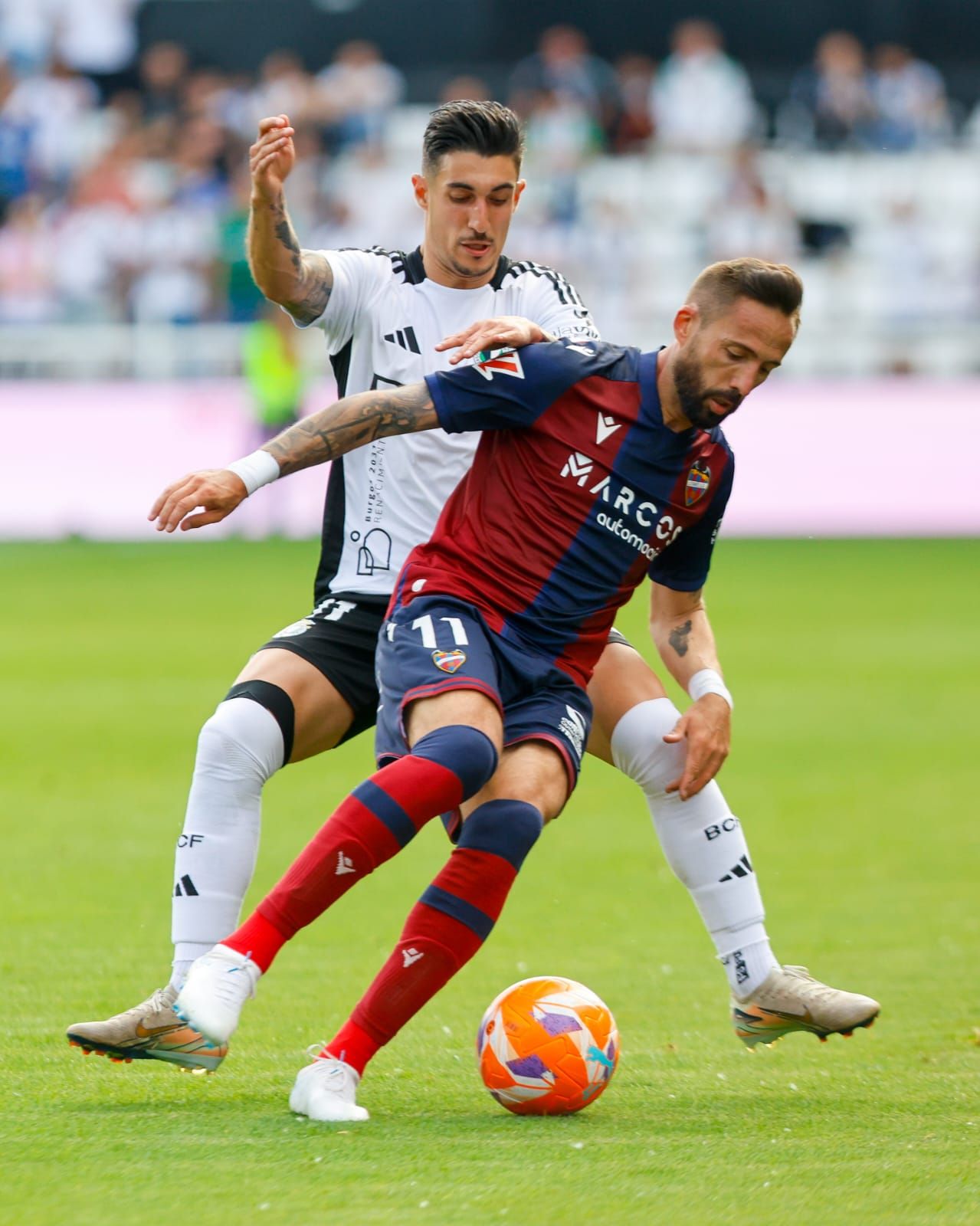 Así se ha vivido el Burgos-Levante UD