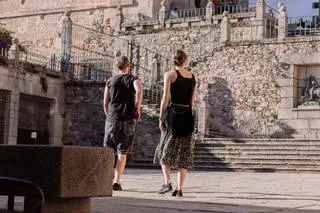 Fotogalería | Turistas en la parte antigua de Cáceres