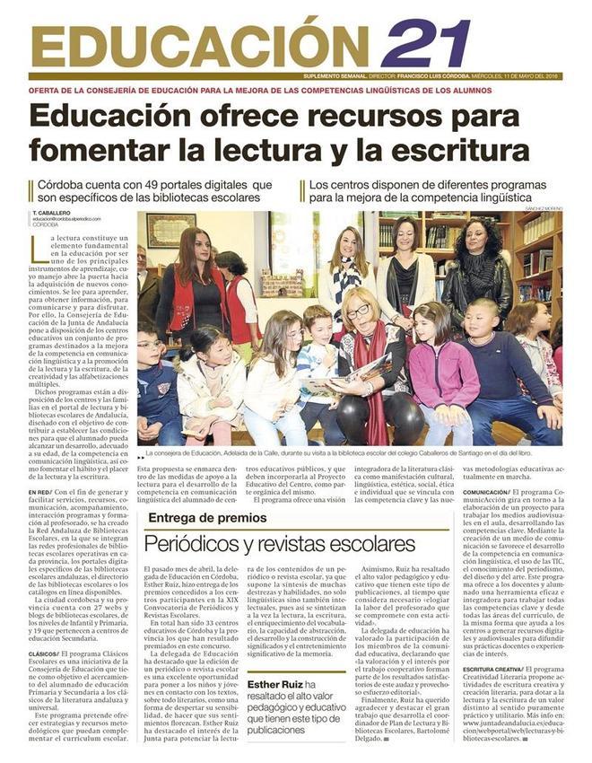Hoy, suplemento Educación21