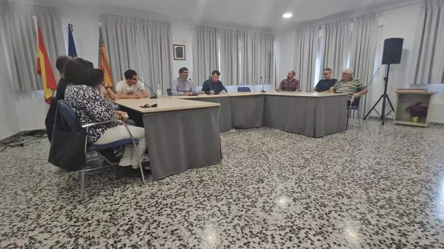 Primeras palabras de Vicent Alfonso como alcalde de Alfarb