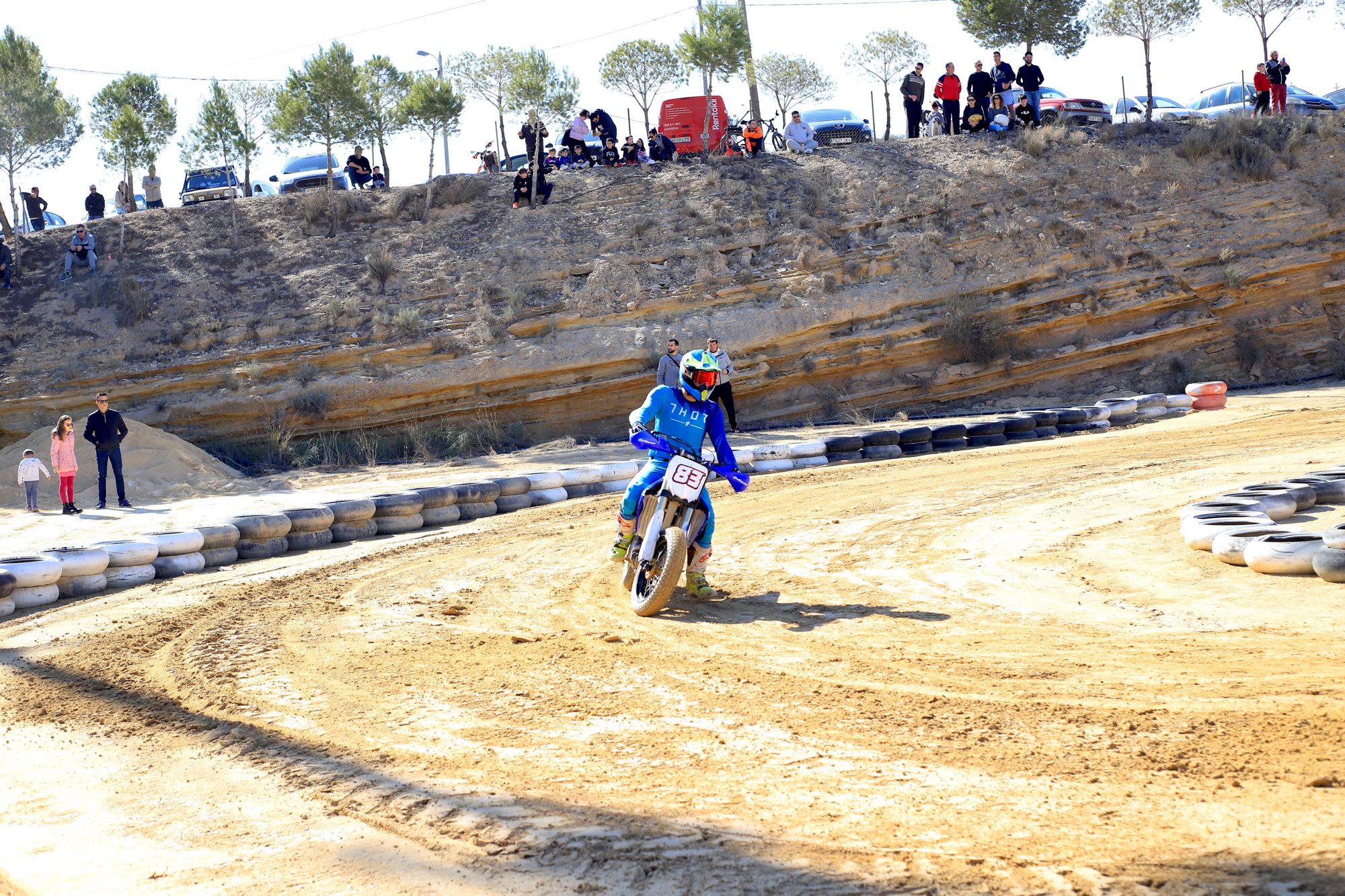 Inauguración del circuito de motos Ribera de Molina