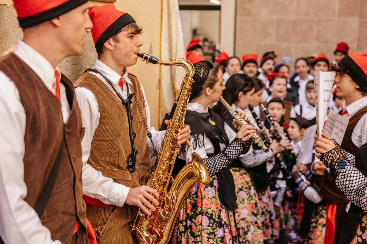 Una actuació de les Caramelles de l'any passat