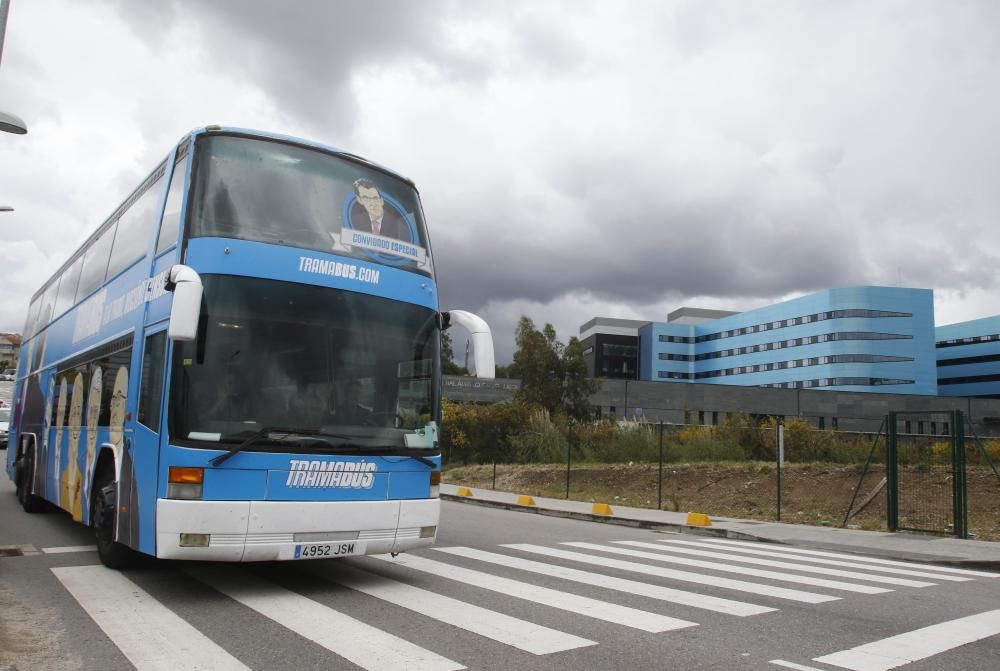 El "Tramabús" aparca en Vigo