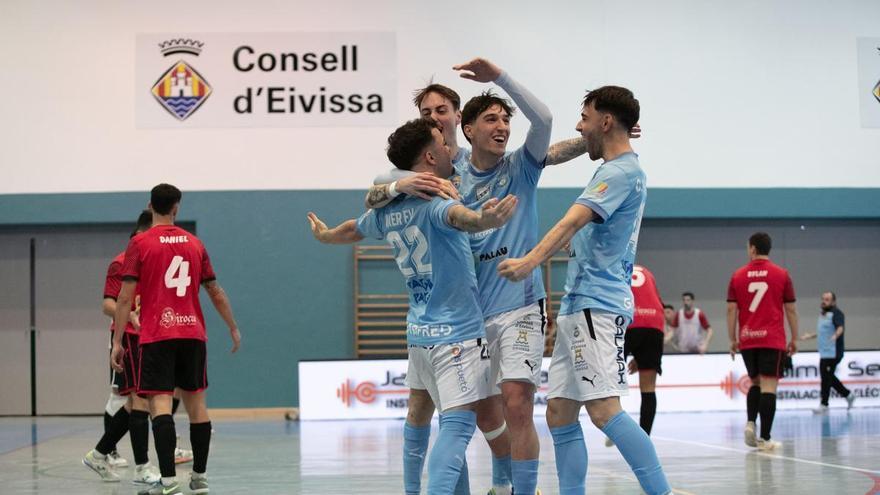 La UD Ibiza-Gasifred vence por 4-1 al Ripollet y sigue con su escalada