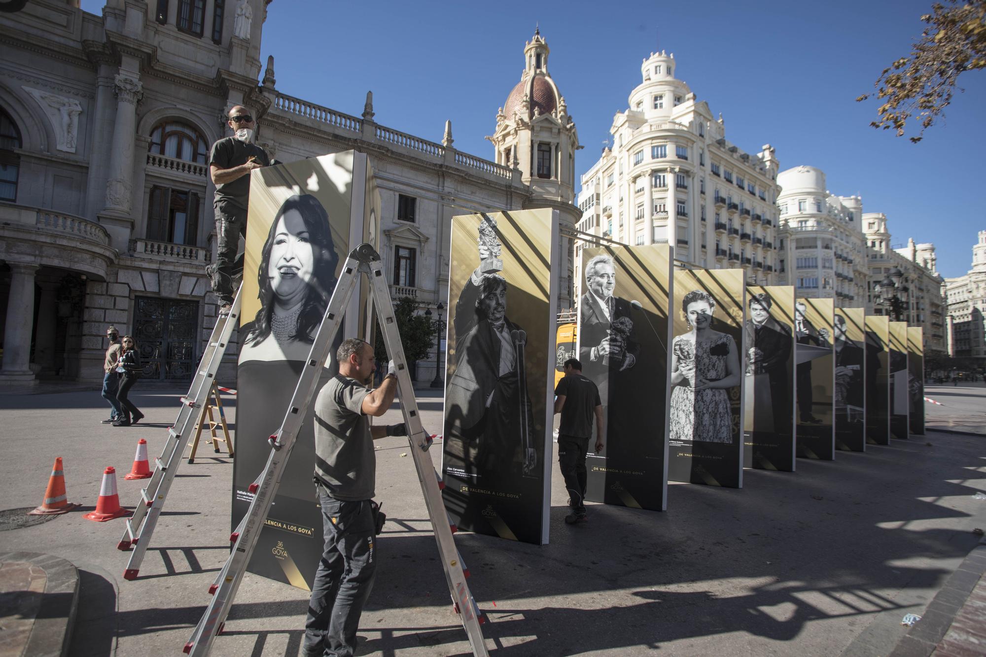 València se prepara para los Goya