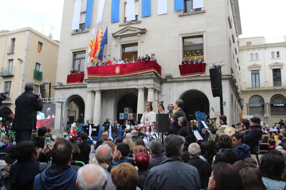 La Unió protagonitza el pregó de Santa Creu