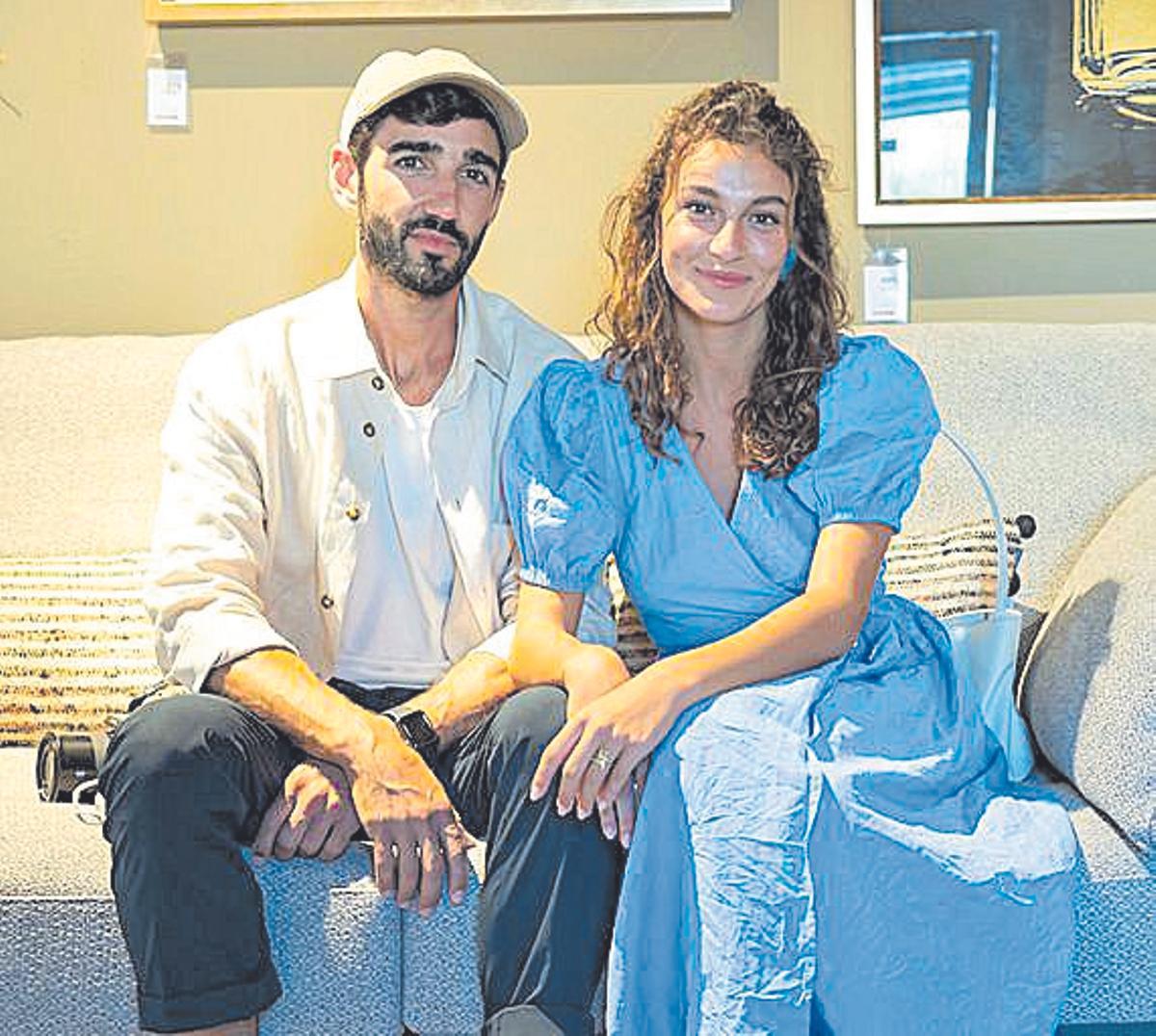 Ricard López y Carla Agustí de Towanda.