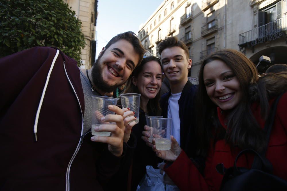 Los niños disfrutan de su Nochevieja en Alicante