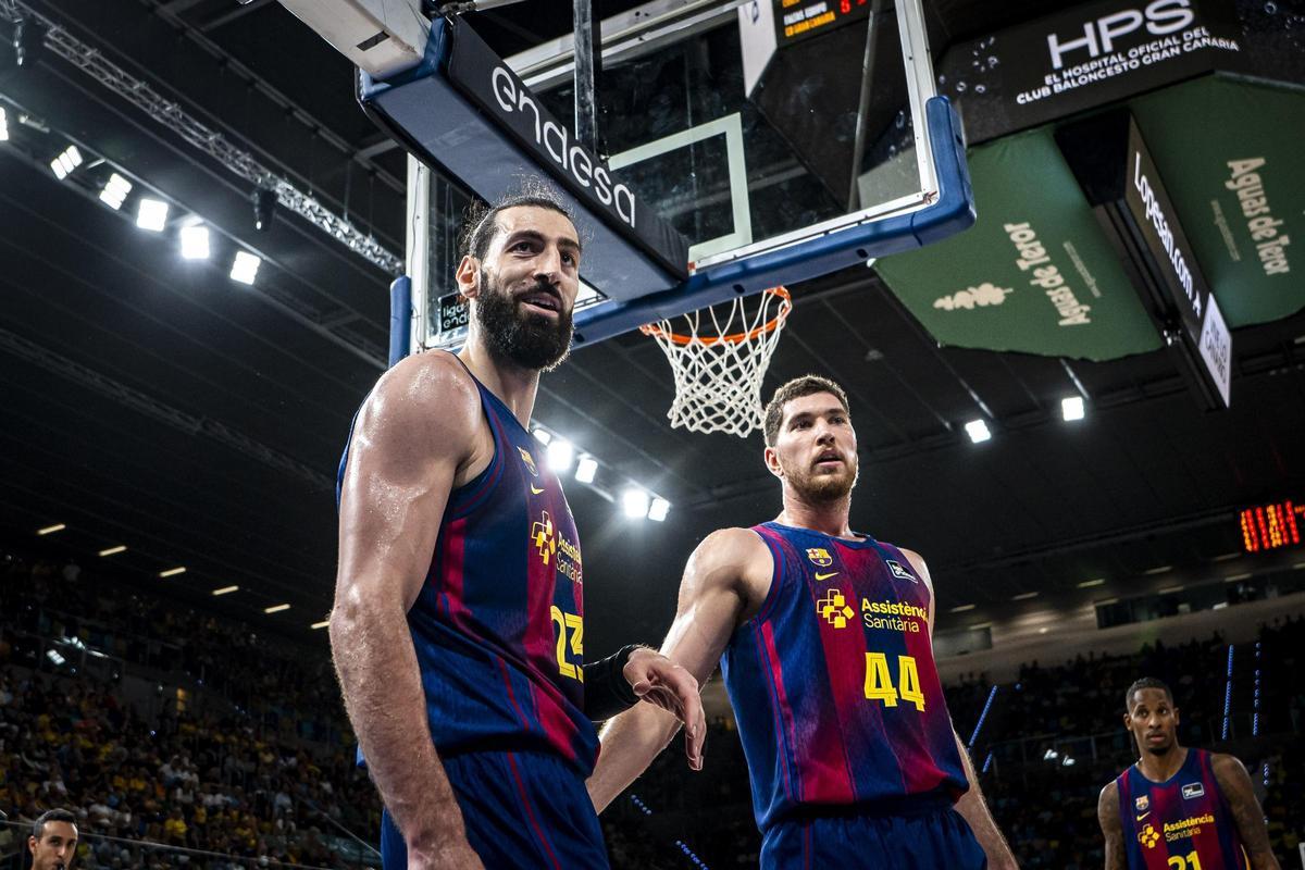 El Barça mostró muy buena imagen ante el Gran Canaria, con jugadores como Shengelia y Parra