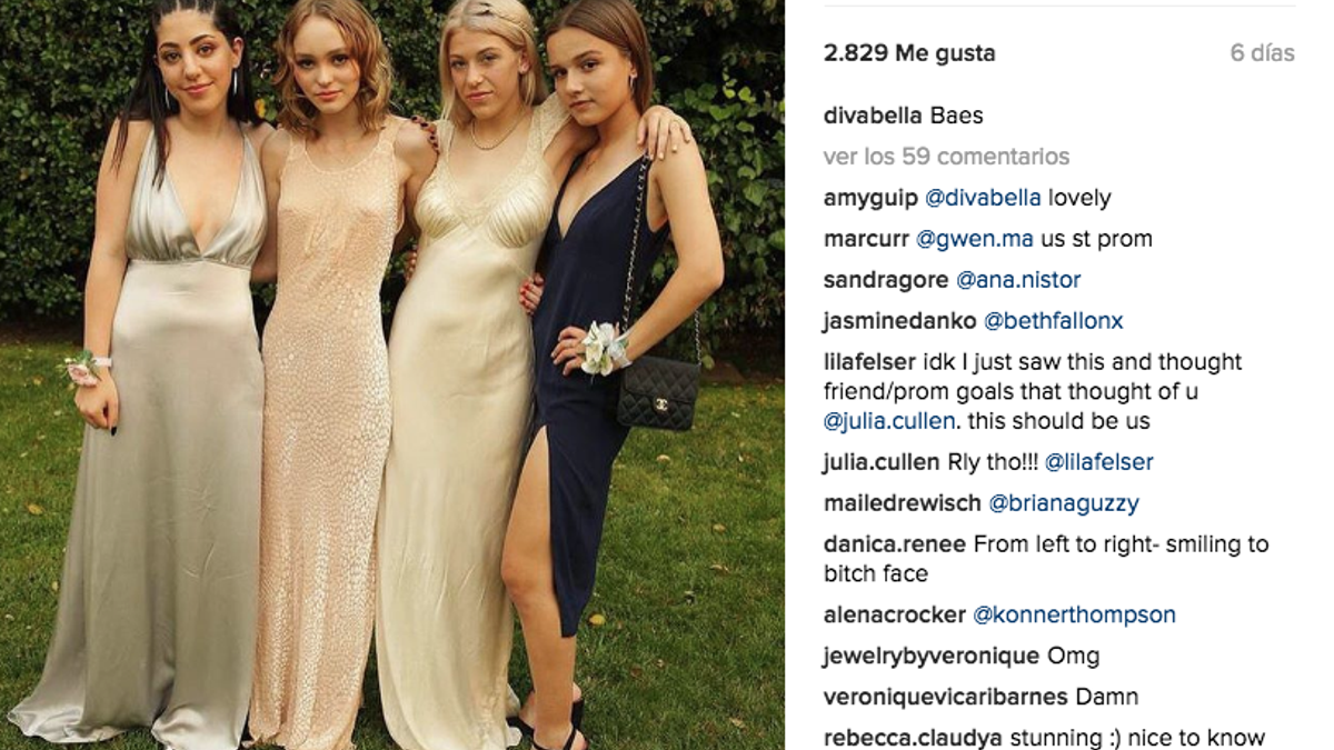 El vestido más viral de Lily Rose Depp