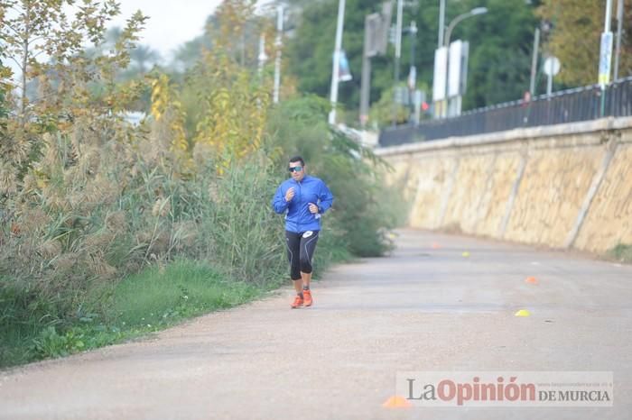 Marcha nórdica junto al Segura