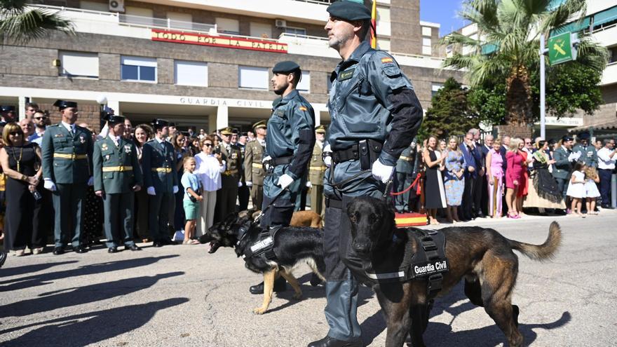 Día grande de la Guardia Civil: 28.000 patrullas en un año y 24 condecorados en Castellón