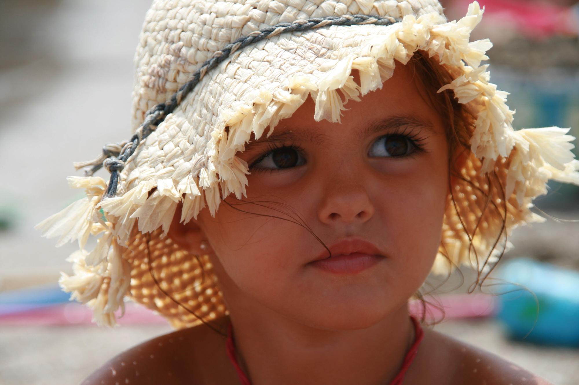 De super-niña ya tenía unos posados envidiables