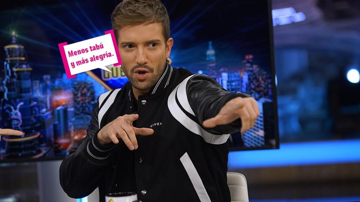 Pablo Alborán se ha lanzado a cantar su nuevo tema 'tabú' en directo en 'El Hormiguero'