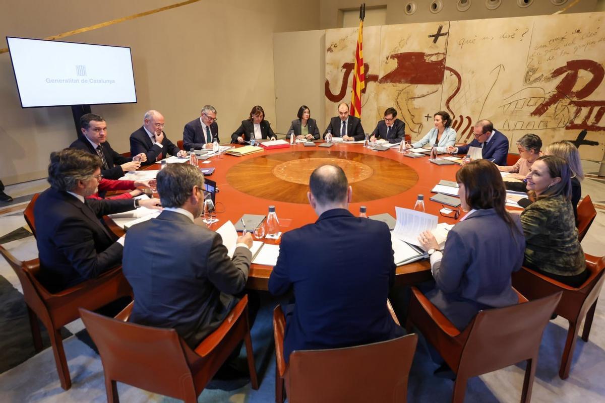 El Consell Executiu, reunido este martes