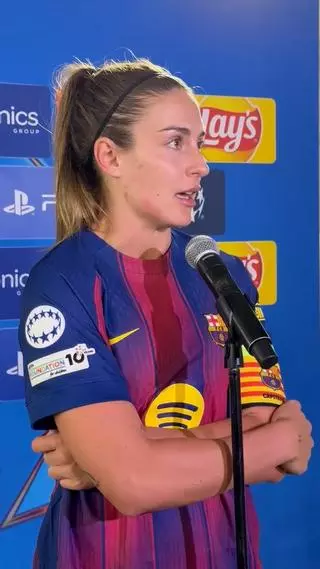 El Camp Nou, a los pies de la reina Alexia: “El Barça para mí lo es todo”