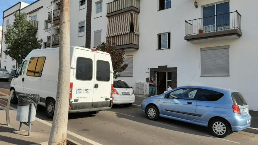 Exterior de la vivienda en Granadilla.