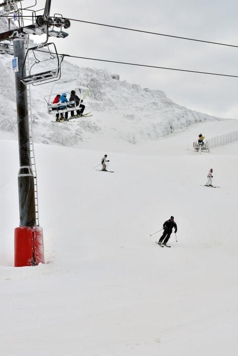 Reapertura de la temporada de esquí en Pajares