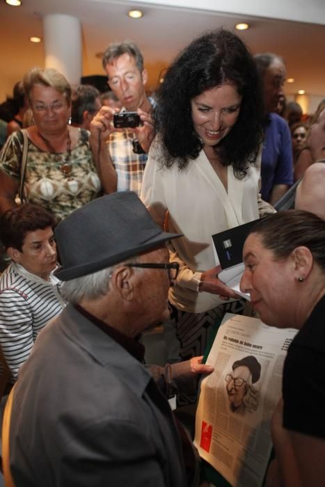 Inauguración de la exposición de Alejandro Mieres en el Museo Baroja