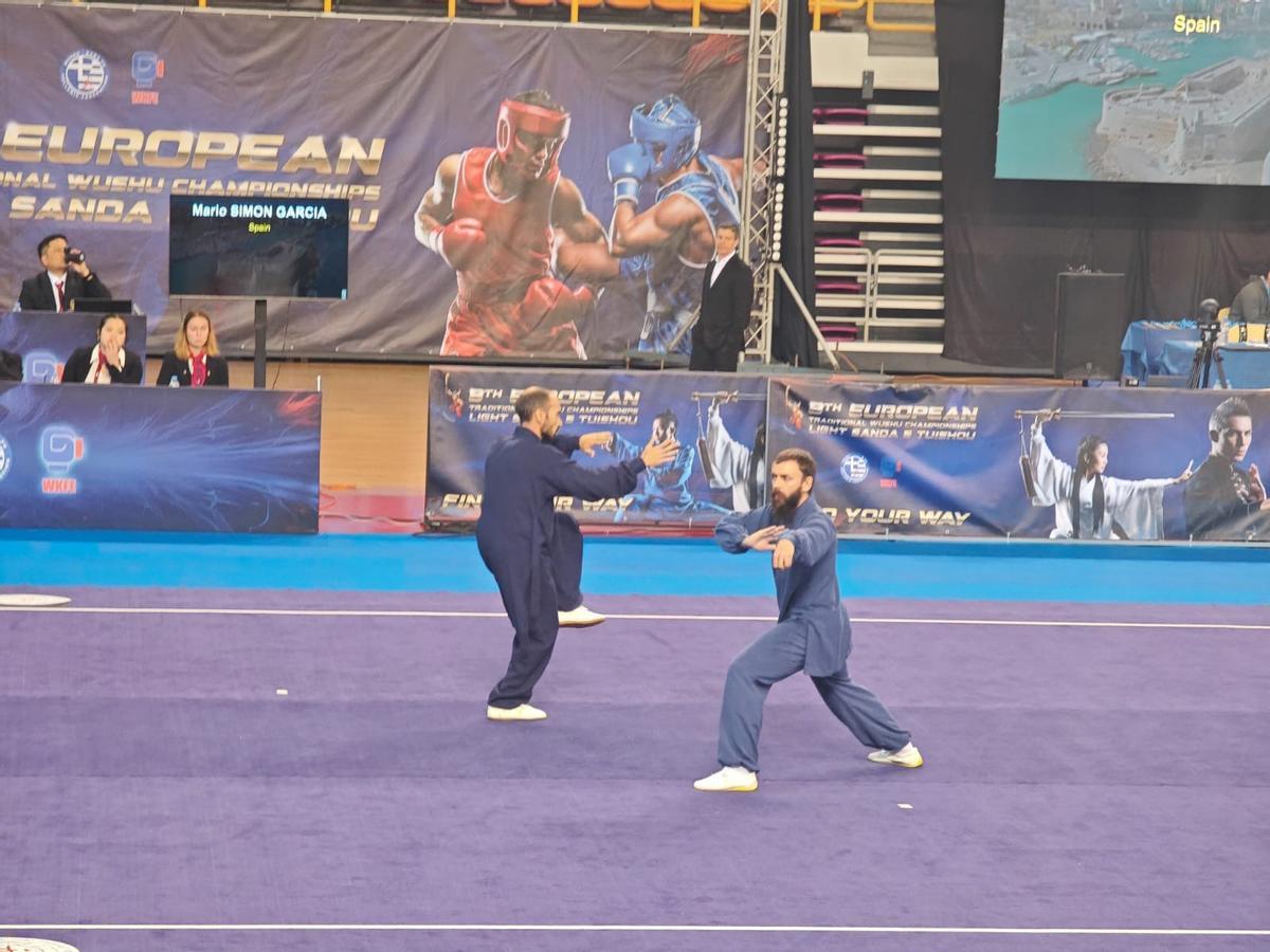 Imagen de la competición en Creta.