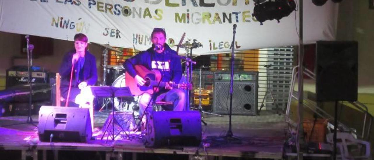 Concierto por la lucha por los derechos de los inmigrantes