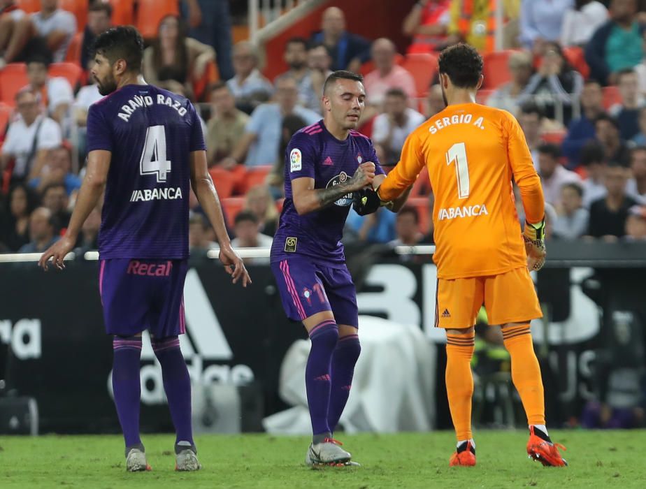 Valencia CF - Celta de Vigo, en fotos