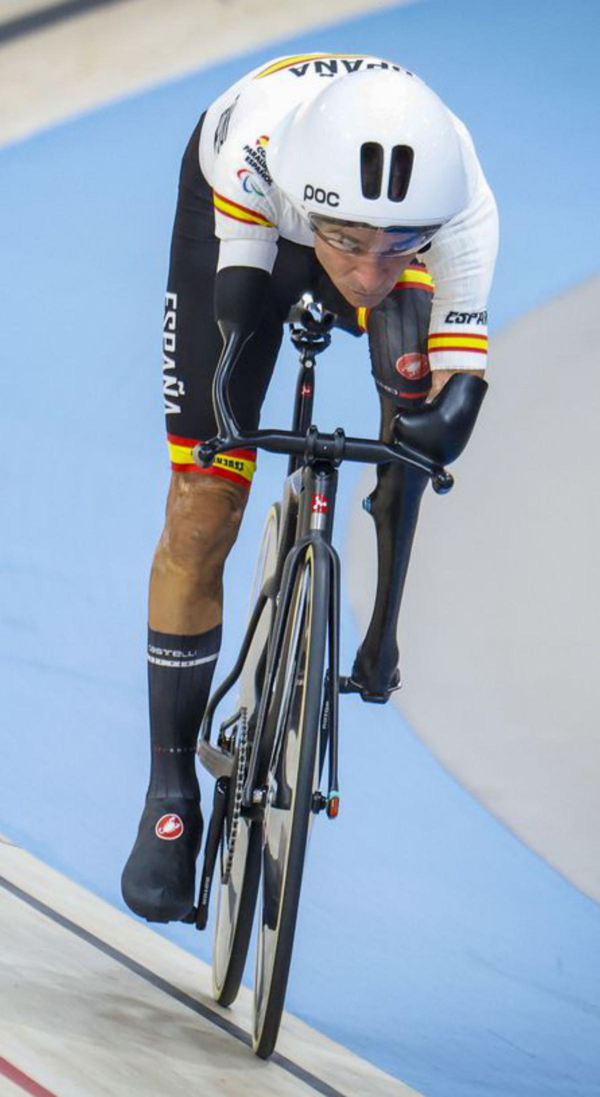 El ciclista Ricardo Ten obté la primera medalla per a Espanya