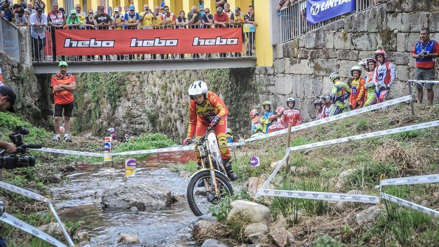 Un entrenamiento en Gouveia.