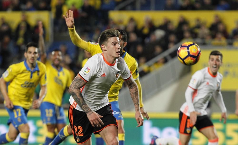 Las Palmas - Valencia: las mejores imágenes del partido