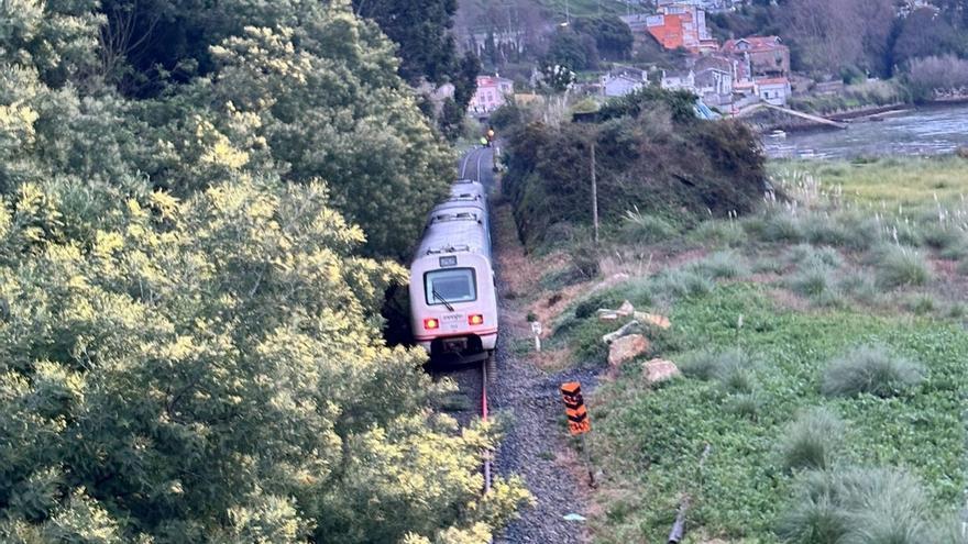 Muere una persona tras ser alcanzada por un tren en la parroquia coruñesa de Oza