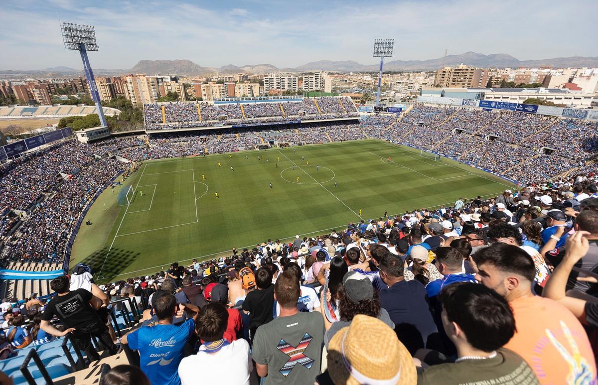 Las mejores imágenes del partido Hércules - Lleida