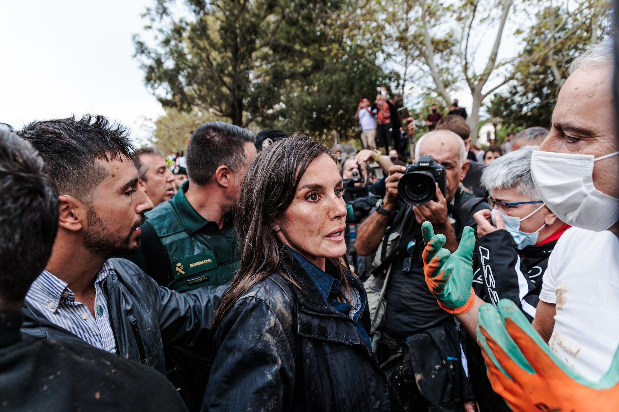 Disturbios en la visita de los Reyes, Sánchez y Mazón a Paiporta