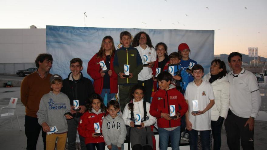 Éxito en el Trofeo Provincial de Optimist organizado por el Club Mediterráneo