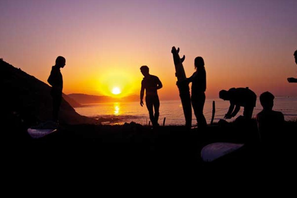 Surf en la costa del País Vasco
