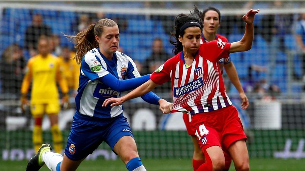 Un Espanyol-Atlético de Madrid de la Liga Iberdrola