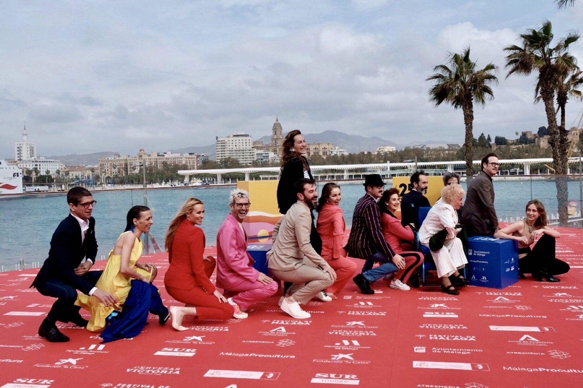 Photocall equipo de 'Camera Café' en la Sección Oficial del Festival de Cine de Málaga