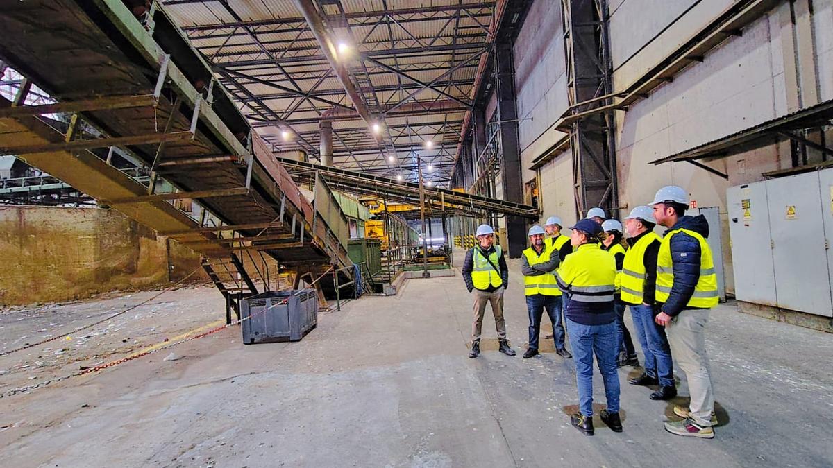 Visita reciente a la planta de residuos de Villena